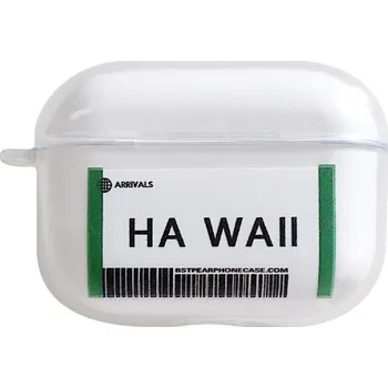 Pouzdro na mobilní telefon Silikonový obal v designu letenky pro AirPods Pro - Hawaii