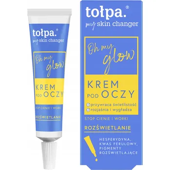 Pleťový krém Tołpa my skin changer oh my glow rozjasňující krém pod oči 10 ml