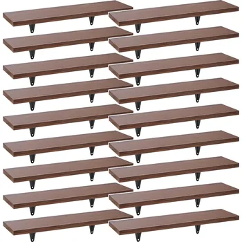 police Nástěnné police Maclean, sada 18 kusů, max. 8 kg, pro montáž na stěnu, MC-331