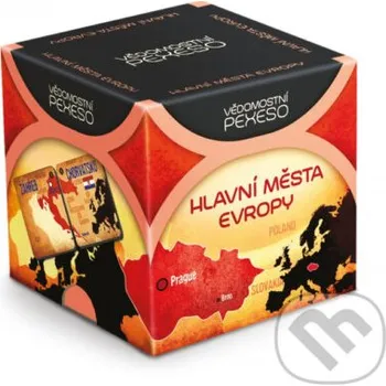 Volný čas Vědomostní pexeso "Hlavní města Evropy" - Albi Albi