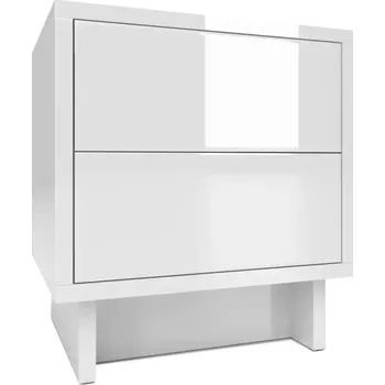 Ložnicová sestava Noční Stolek NOMA N09 bílá