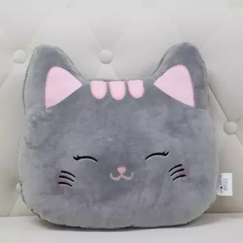 Polštář Polštář Koťátko 38x33 cm šedý