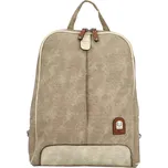 Trendy dámský koženkový batoh Timotheus, béžový