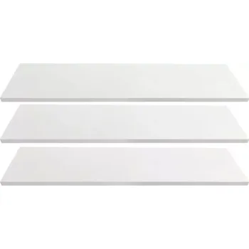 Kancelářská sestava Police 3szt Skříň Top 100 Bílý