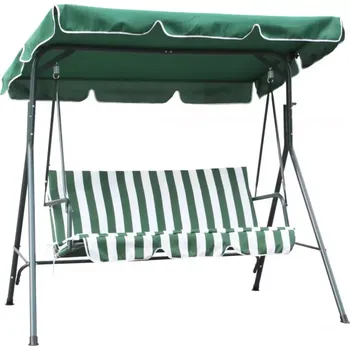 Zahradní houpačka Zahradní houpačka zeleno-bílá