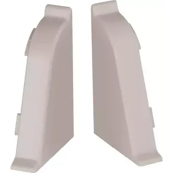 Kuchyňská pracovní deska Koncovka pravá pro lištu k pracovní desce BL44 mramor molokaj 148