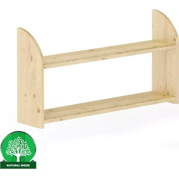 Obývací stěna Polička borovice PK110-90x47x19 syrová