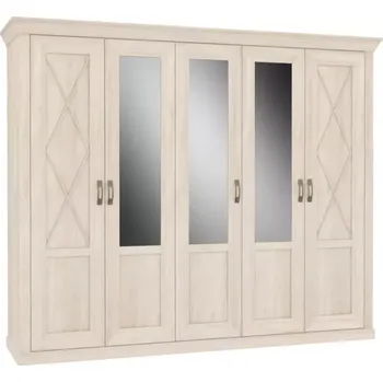 Předsíňová stěna Skříň Kashmir 268,3 cm Pina Bílá