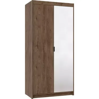 Ložnicová sestava Skříň Elena dub lefkas 2D-1D 1 zrcadlo