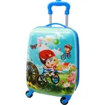 JAKS Dětský cestovní kufr Medium Boy + kosmetická taška zdarma