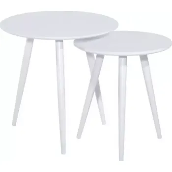 Obývací stěna Sada konferenčních stolků Reda bílá