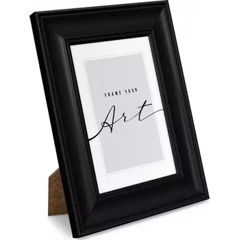 Rám na obraz Fotorámeček 13x18 s l15,40,006 černá mat