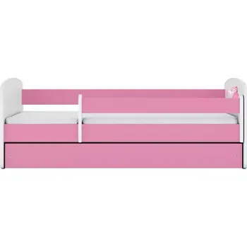 Ložnicová sestava Dětská postel Babydreams+M růžová 80x160 Princezna 2