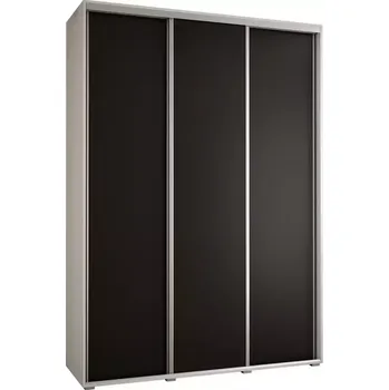 Předsíňová stěna Skříň 45 Canaris 1 200 bílá/černá/silver