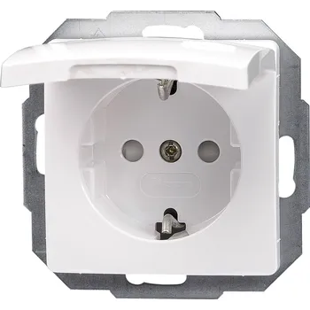 Elektrická zásuvka Kopp vestavný zásuvka s ochranným kontaktem Paris bílá 920802069 1 ks