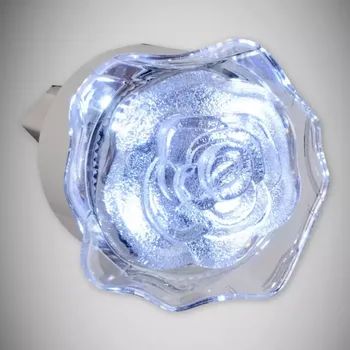 Nástěnné svítidlo 45ID ZÁSTRČKA KVĚT HL993L0,4W BÍLÝ