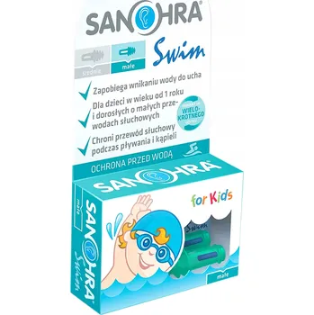 Špunt do uší Sanohra Swim For Kids Vodotěsné špunty do uší