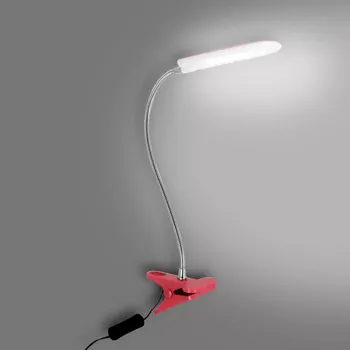 Dětské svítidlo Stolní lampa 02866 Dori Led Red Klips