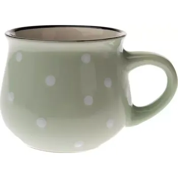 Keramický hrnek - sv. zelený KK310