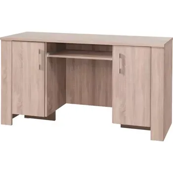 Kancelářská sestava Psací Stůl Cezar 140 cm Dub Sonoma
