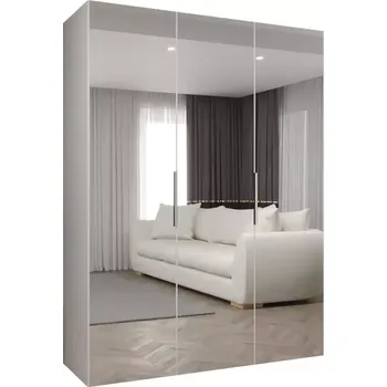 Předsíňová stěna Skříň Marbella III 150 bílá/stříbrná