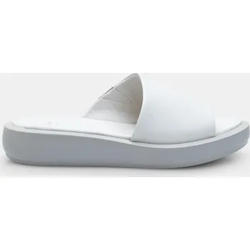 Dámské pantofle Baťa dámské kožené letní pantofle bílé, vel. 38