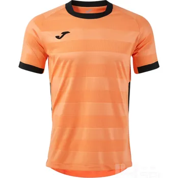 Dres JOMA TOLETUM VII, barva mock oranžová - černá, velikost 2XL