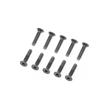 Modelářství M3x14mm Imbusové šroubky se zápustnou hlavou, 10 ks.