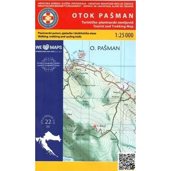 SVILAJA ZAGORA DALMACJA CHORWACJA mapa turystyczna 1:25 000 wyd. HGSS Kolektiv autorů