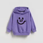 Reserved - Mikina s kapucí - fialová - 674HR-45X - 674HR-45X-116