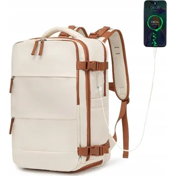 Městský batoh Kono bílý