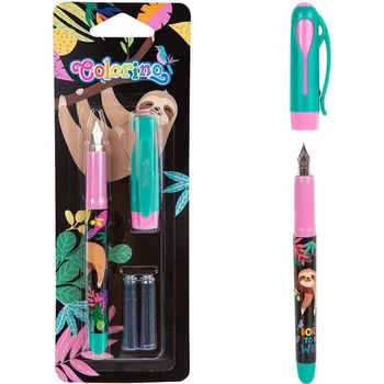 Pero na bombičky COLORINO WILDKID na blistru + bombičky 2 ks