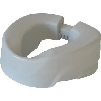 WC sedátko Nástavec na WC 10cm CLIP Up šedý