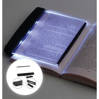 Čtecí lampička Deminas | Výkonný LED světelný panel pro čtení knih