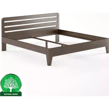 Ložnicová sestava Postel Buk Lk189–200x200 ořech