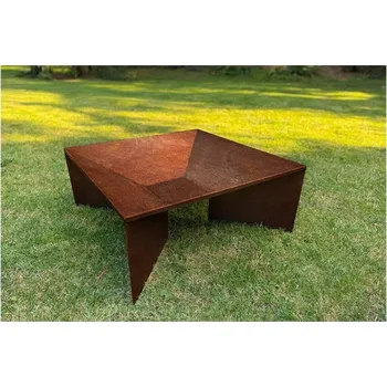 Corgarden Zahradní ohniště FOCUS 1017 70 x 70 x 30 cm Corten