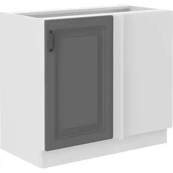 Kuchyňská skříňka Kuchyňská Skříňka Stilo dustgrey/bílá 105 ND 1F BB