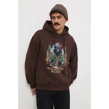 Dámská mikina Mikina Medicine RW25-BLMA10 hnědá 88X, vel. L