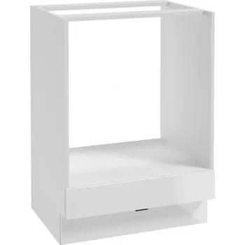 Kuchyňská skříňka pod troubou Basti B60 0D1S bílá