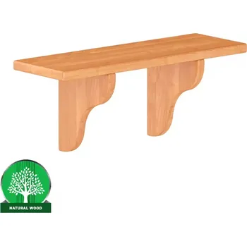 Obývací stěna Polička borovice PK122-60x25x20 olše