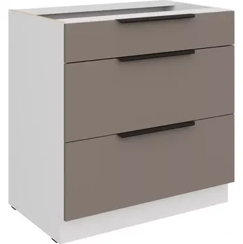 Kuchyňská skříňka Aria TA/WH Anti Fingerprint 80d 3s Bb