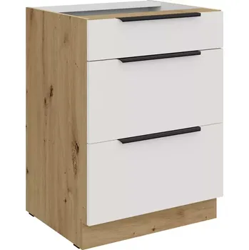 Kuchyňská skříňka Aria WH/AR Anti Fingerprint 60d 3s Bb