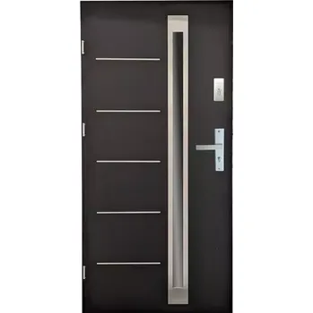Vchodové dveře Vchodové dveře Crodoba 90L černá