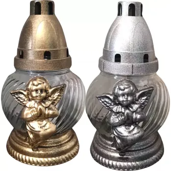 Svíčka Hřbitovní svíčka 875 P-2 Angel ZL/SR mix