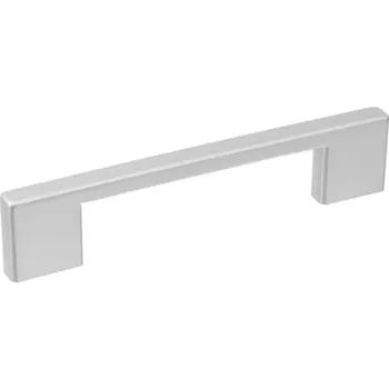 Nábytková úchytka plastová CLP L-137 128/96 chrom matný