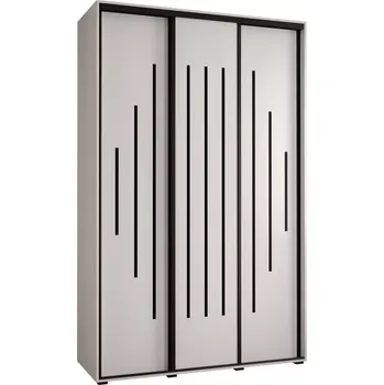 Předsíňová stěna Skříň 45 Canaris 12 160 bílá/černá