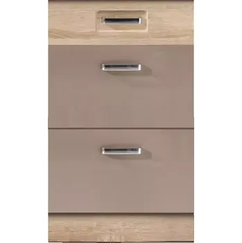 Kuchyňská skříňka Premio 9D dub sonoma/cappuccino