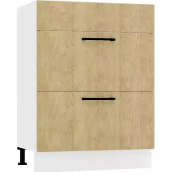 Kuchyňská skříňka Kuchyňská skříňka Denis D60PC S/2 zasl dub london/bílá