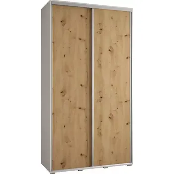 Předsíňová stěna Skříň 45 Canaris 1 130 bílá/artisan/silver