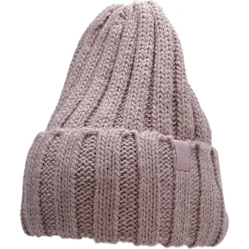 Čepice 4F zimní čepice beanie růžová, univerzální velikost